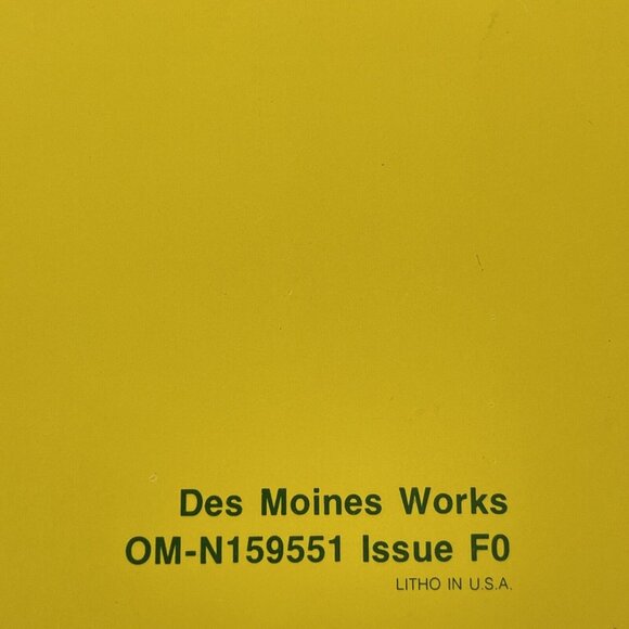 John Deere 569 Toolbar Carrier Operator's Manual OM N159551 Issue F0 - Picture 5 of 8